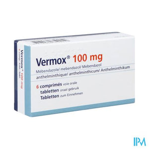 Vermox Orifarm 100mg Tabl 6 Pip