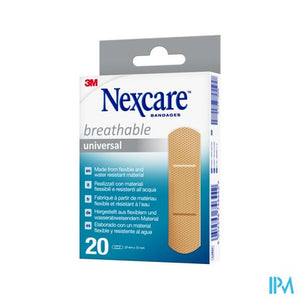 Nexcare 3m Breath.univ.19x72mm Strips 20 N0320ns-0