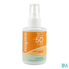 Afbeelding in Gallery-weergave laden, Respire Natuurlijke Minerale Zonnespray Ip50 75ml

