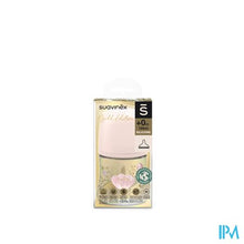 Afbeelding in Gallery-weergave laden, Suavinex Gold Bottle Silicone Slow Flow 150ml Pink
