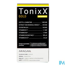 Load image into Gallery viewer, Tonixx Gold Caps 180 Nf
