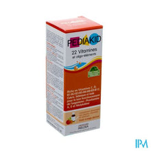 Charger l'image dans la galerie, Pediakid 22 Vitamines & Oligo Elements Fl 125ml
