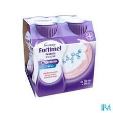 Charger l'image dans la galerie, Fortimel Protein 2kcal Aardbei 4x200ml

