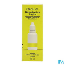 Afbeelding in Gallery-weergave laden, Cedium Benzalkonium Sol. 30ml
