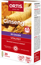 Afbeelding in Gallery-weergave laden, Ortis Vitalite Ginseng 20 Tabl 20
