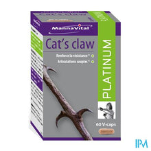 Afbeelding in Gallery-weergave laden, Mannavital Cats Claw Platinum V-caps 60

