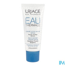Afbeelding in Gallery-weergave laden, Uriage Eau Thermale Cr Water Rijk Ip20 40ml
