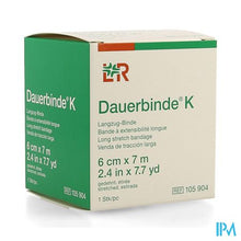 Afbeelding in Gallery-weergave laden, Dauerbinde K 6cm X 7m 1 105904
