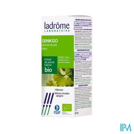 Ladrome Ginkgo Biloba/ginkgo 50ml