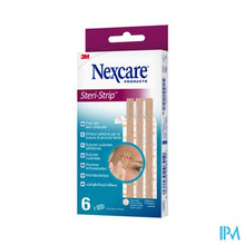 Charger l'image dans la galerie, Nexcare 3m Steri-strip Wondsluit. Beige 6mmx75mm 6
