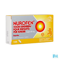 Nurofen Kind 60mg Suppo 10x60mg