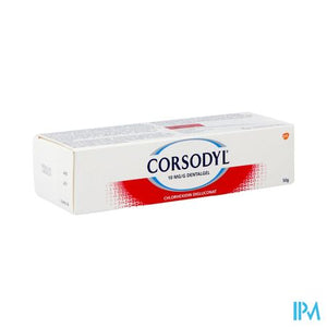 Corsodyl 10mg/g Gel Dentaire Tube 50g