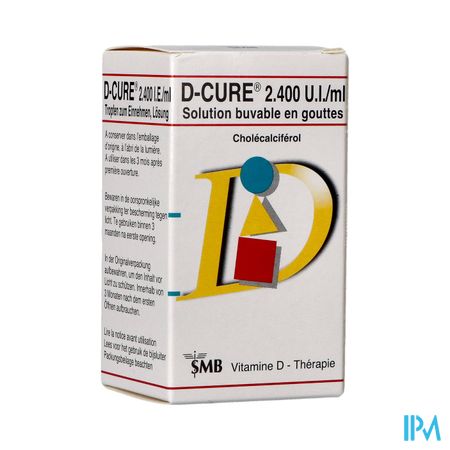D-cure 2400ie/ml Drinkbare Opl 10ml