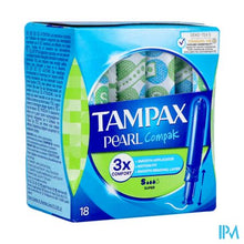 Afbeelding in Gallery-weergave laden, Tampax Pearl Compak Super 18
