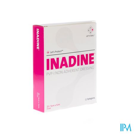 Inadine Cp Impreg. 5,0x 5,0cm 25 P01481