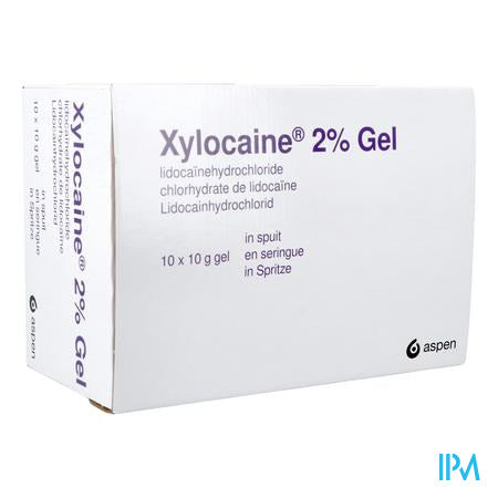 Xylocaine Gel Ser/Spritze 10x10g 2%