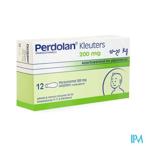 Perdolan Supp Kleut Jeun Enf 12x200mg