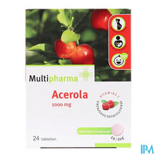 Afbeelding in Gallery-weergave laden, Multipharma Acerola 1000mg Kauwtabletten 24
