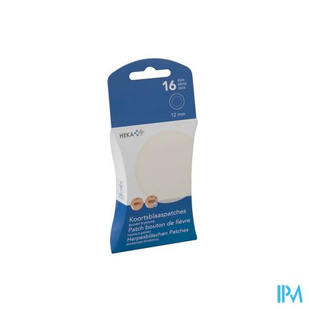 Heka Koortsblaaspatches 12mm 16