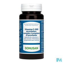 Afbeelding in Gallery-weergave laden, Vitamine C-500 Ascorbatencomplex Caps 90 Bonusan
