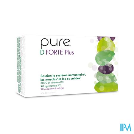 Pure D Forte+ Kauwtabletten 90