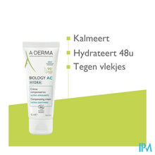 Charger l'image dans la galerie, Aderma Biology Ac Hydra Compenserende Creme 40ml
