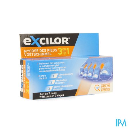 Excilor Voetschimmel Creme 15ml