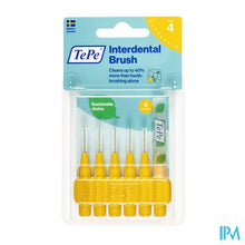 Charger l'image dans la galerie, Tepe Interdental Brush 0,70mm Yellow 6

