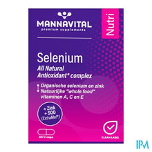 Load image into Gallery viewer, Mannavital Selenium Nf V-caps 60
