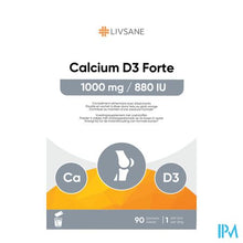 Charger l'image dans la galerie, Livsane Calcium D3 Forte 1000/880 Zakje 90
