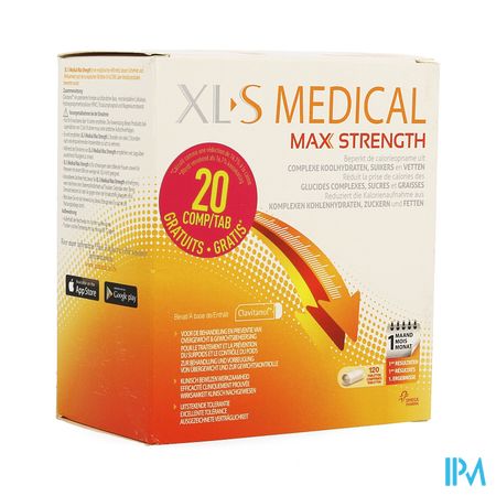 Xls Med. Maximum Strength Comp 100 + Comp 20 Grat.