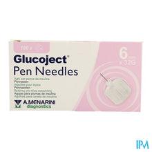 Load image into Gallery viewer, Glucoject Pen Needles 6mm 32g
