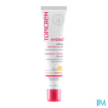 Load image into Gallery viewer, Topicrem Hydra+ Getinte Cr Eclat Medium 40ml Nf
