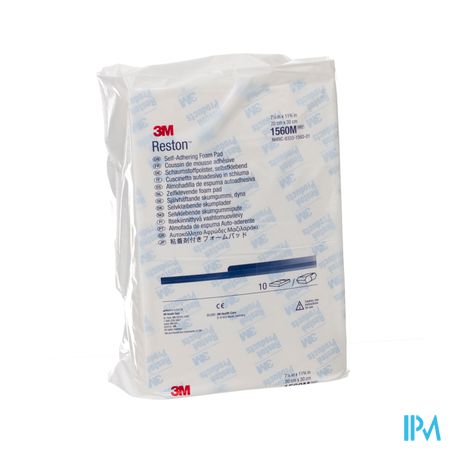 Reston 3m Foam Pads 20x30x1,0cm 10 1560