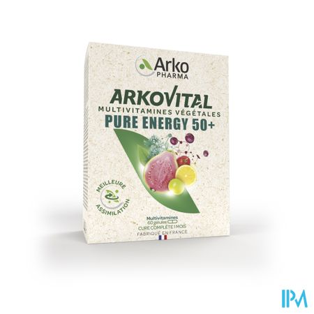 Arkovital Pure Energy 50+ Caps 60