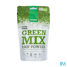 Afbeelding in Gallery-weergave laden, Purasana Vegan Green Mix Pdr 200g Be-bio-02
