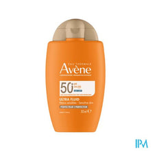 Afbeelding in Gallery-weergave laden, Avene Zon Spf50+ Ultra Fluid Perfector 50ml
