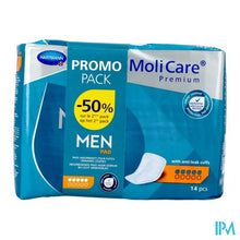 Afbeelding in Gallery-weergave laden, Molicare Premium Men Pad 5 Drops 2x14 Promopack
