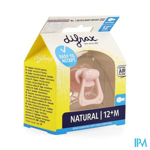 Difrax Fopspeen Natural 12m+