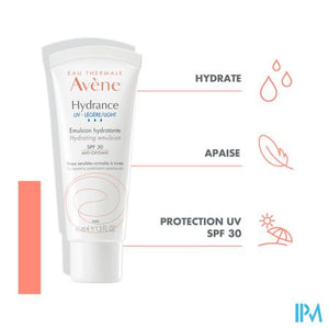 Avene Hydrance Uv Licht Hydr. Emulsie Spf 30 40ml
