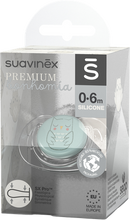 Charger l'image dans la galerie, Suavinex Bonhomia Soother Sili. Rev 0/6m Owl Green

