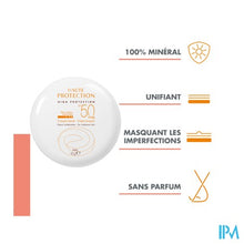 Afbeelding in Gallery-weergave laden, Avene Zon Compact Getint Spf50+ Zand 10g
