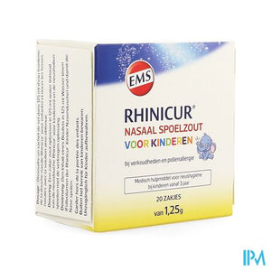 Rhinicur Nasenspülsalz Kinder Sach. 20x1.25g