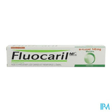 Afbeelding in Gallery-weergave laden, Fluocaril Tandpasta Bi-fluore 145 Munt 75ml Nf
