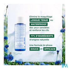 Afbeelding in Gallery-weergave laden, Klorane Gezicht Korenbloem Makeup Rem.wtp Fl 100ml

