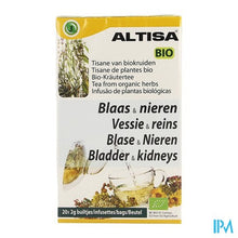 Afbeelding in Gallery-weergave laden, Altisa Tisane Blaas Nieren Bio 20x2g Nf
