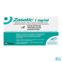 Charger l'image dans la galerie, Zasetic 1mg/ml Opl Ud Oogdruppels 10x0,6ml
