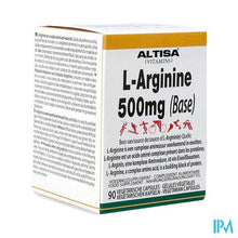 Charger l'image dans la galerie, Altisa l-arginine 500mg V-caps 90
