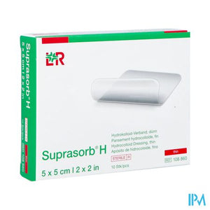 Suprasorb H Hydrocol. Fin 5x 5cm 10 108860