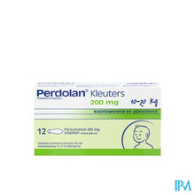 Afbeelding in Gallery-weergave laden, Perdolan Supp Kleut Jeun Enf 12x200mg
